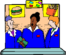 マクドナルドの店員イメージ
