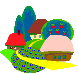 田舎の風景イメージ